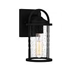 Quoizel Lighting RCE8405EK Reece 1-Light 100W Earth Black Outdoor Wall Lantern