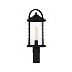 Quoizel Lighting RCE9009EK Reece 1-Light 100W Earth Black Outdoor Lantern