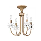 Quoizel Lighting REY1716BGD Remy 240W Bronze Gold Semi Flush Mount