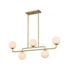 Quoizel Lighting RGS540BRG Regis Brushed Gold 400W Island Light