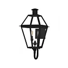 Quoizel Lighting RO8311EK Rue De Royal 2-Lights 120W Earth Black Outdoor Wall Lantern