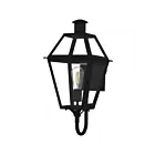 Quoizel Lighting RO8410EK Rue De Royal 1-Light 100W Earth Black Outdoor Wall Lantern