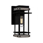 Quoizel Lighting SAD8405MBK 1 Light Matte Black 100W Strader Outdoor Lantern