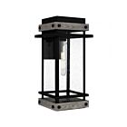 Quoizel Lighting SAD8409MBK 1 Light Matte Black 100W Strader Outdoor Lantern