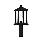Quoizel Lighting SAT9009MBK Satterfield 1-Light 100W Matte Black Outdoor Lantern