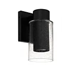 Quoizel Lighting SAW8004MBK Sawyer 1-Light 5W Matte Black Outdoor Wall Lantern