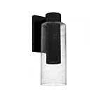 Quoizel Lighting SAW8005MBK Sawyer 1-Light 5W Matte Black Outdoor Wall Lantern