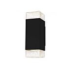 Quoizel Lighting SAX8405MBK Saxton 16W Matte Black Outdoor Wall Lantern