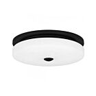 Quoizel Lighting TAV1615MBK Matte Black Tavani Flush Mount