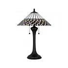 Quoizel Lighting Isla TF6815MBK 150W Matte Black Table Lamp