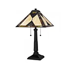 Quoizel Lighting Aiden TF6816MBK 150W Matte Black Table Lamp