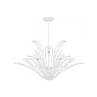 Quoizel Lighting TLH5032SW Tallulah 9-Lights 540W Sand White Chandelier