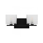 Quoizel Lighting WCP8602MBK 2 Lights Matte Black 120W Westcap Bath Light