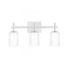 Quoizel Lighting Wilburn WLB8622C 3-Lights Polished Chrome 75W Vanity Light