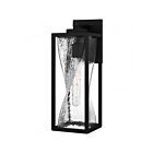 Quoizel Lighting ZAR8406MBK 1-Light Matte Black 60W Zarah Outdoor Lantern