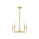 Quoizel Lighting ABR5018AB 5 Lights Aged Brass 300W Abner Chandelier
