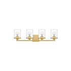 Quoizel Lighting ABR8628AB 4 Lights Aged Brass 400W Abner Bath Light