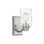 Quoizel Lighting ACA8604BN 1 Light Brushed Nickel 100W Acacia Wall Sconce