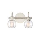 Quoizel Lighting ANW8602AN 2 Lights Antique Nickel 120W Andrews Bath Light