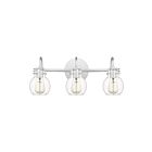Quoizel Lighting ANW8603C 3 Lights Polished Chrome 180W Andrews Bath Light