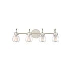 Quoizel Lighting ANW8604AN 4 Lights Antique Nickel 240W Andrews Bath Light