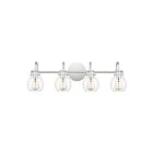 Quoizel Lighting ANW8604C 4 Lights Polished Chrome 240W Andrews Bath Light