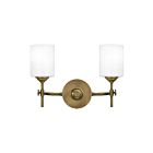 Quoizel Lighting ARI8615WS 2 Lights Weathered Brass 200W Aria Bath Light