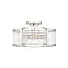 Quoizel Lighting ASR1715PK 4 Lights Polished Nickel 400W Aster Semi-Flush Mount