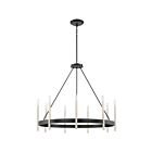 Quoizel Lighting ATH5009K 9 Lights Mystic Black 540W Anthem Chandelier