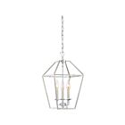 Quoizel Lighting AVY5203PK 3 Lights Polished Nickel 180W Aviary Pendant
