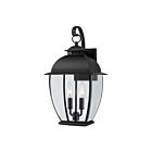Quoizel Lighting BAN8409K 2 Lights Mystic Black 120W Bain Outdoor Lantern