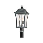 Quoizel Lighting BDS9010AGV 3 Lights Aged Verde 180W Bardstown Outdoor Lantern