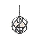 Quoizel Lighting BMS2820OK 4 Lights Old Black 240W Blacksmith Pendant