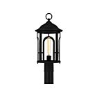 Quoizel Lighting BRM9009MBK 1 Light Matte Black 100W Brampton Post Lantern