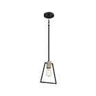 Quoizel Lighting BRT1507GK 1 Light Grey Ash 100W Brockton Mini Pendant