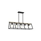 Quoizel Lighting BRT3542GK 5 Lights Grey Ash 500W Brockton Island Chandelier