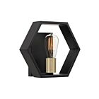 Quoizel Lighting BSK8701EK 1 Light Earth Black 100W Bismarck Wall Sconce
