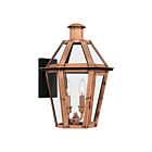 Quoizel Lighting BURD8413AC 1 Light Aged Copper 60W Burdett Wall Lantern