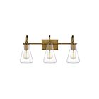 Quoizel Lighting BYT8624WS 1 Light Weathered Brass 100W Boyton Bath Light