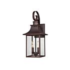 Quoizel Lighting CCR8408CU 2 Lights Copper Bronze 120W Chancellor Outdoor Lantern