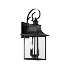 Quoizel Lighting CCR8408K 2 Lights Mystic Black 120W Chancellor Outdoor Lantern