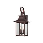 Quoizel Lighting CCR8410CU 3 Lights Copper Bronze 180W Chancellor Outdoor Lantern