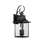 Quoizel Lighting CCR8410K 3 Lights Mystic Black 180W Chancellor Outdoor Lantern