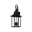 Quoizel Lighting CCR8412K 1 Light Mystic Black 60W Chancellor Wall Lantern