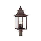 Quoizel Lighting CCR9010CU 3 Lights Copper Bronze 180W Chancellor Outdoor Lantern