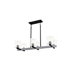 Quoizel Lighting CDW138MBK 6 Lights Matte Black 600W Caldwell Island Chandelier