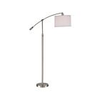 Quoizel Lighting CFT9364BN 1 Light Brushed Nickel 75W Clift Floor Lamp