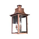 Quoizel Lighting CM8412AC 3 Lights Aged Copper 180W Chalmers Outdoor Lantern