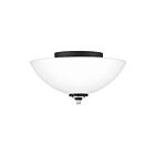 Quoizel Lighting CRD1613BN 2 Lights Brushed Nickel 120W Conrad Flush Mount