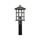 Quoizel Lighting CSE9010EK 1 Light Earth Black 150W Crusade Outdoor Lantern